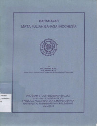 Image of Bahan Ajar Mata Kuliah Bahasa Indonesia