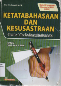 Image of KETATA BAHASAAN DAN KESUSASTRAAN