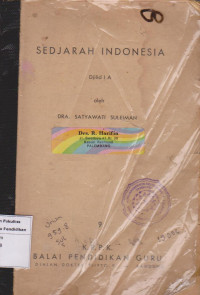 Image of Sedjarah Indonesia