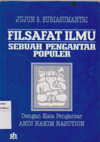Image of Filsafat Ilmu Sebuah Pengantar Populer