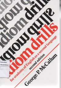 Image of Idiom Drills for studentd of english as a second language