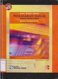 Image of Pemasaran Dasar Global edisi 16 buku 1