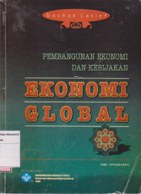 Image of Pembangunan ekonomi dan kebijakan ekonomi global
