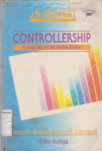 Image of Controllership: tugas akuntan manajemen edisi mahasiswa