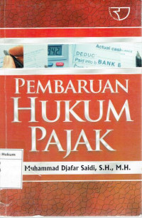 Image of Pembaruan hukum pajak