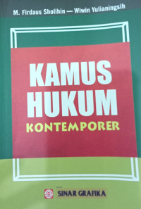 Kamus Hukum Kontemporer