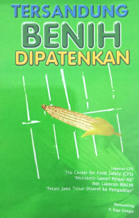 Tersandung Benih Dipatenkan