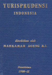YURISPRUDENSI INDONESIA 1980-II