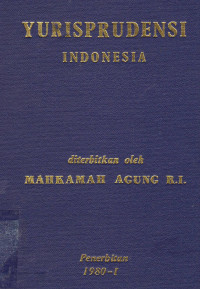 YURISPRUDENSI INDONESIA 1980-I