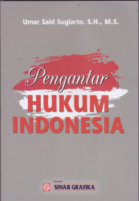 PENGANTAR HUKUM INDONESIA