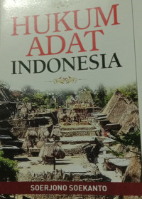 Hukum Adat Indonesia