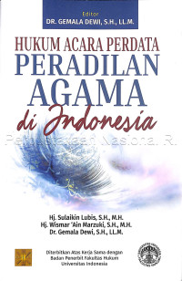 HUKUM ACARA PERDATA PERADILAN AGAMA di Indonesia