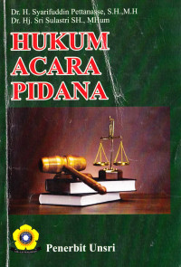 HUKUM ACARA PIDANA