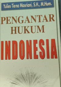 Pengantar Hukum Indonesia