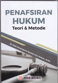 Image of PENAFSIRAN HUKUM: Teori & Metode