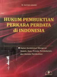 Image of HUKUM PEMBUKTIAN PERKARA PERDATA di INDONESIA