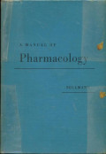 A manual of pharmacology