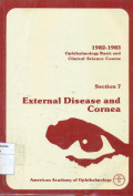 External disease and cornea