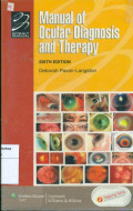 Manual of ocular diagnosis and therapy