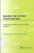 Making the patient your partner