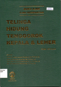 Teliga Hidung Tenggorok Kepala & Leher