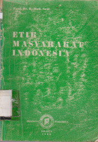 ETIK MASYARAKAT INDONESIA