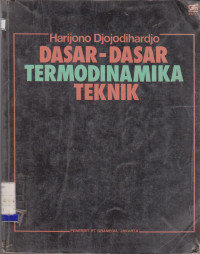 Image of DASAR-DASAR TERMODINAMIKA TEKNIK