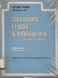 Image of TEORI DAN SOAL-SOAL MEKANIKA FLUIDA DAN HIDRAULIKA