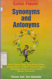 Image of KAMUS POPULER SYNONYM AND ANTONYM