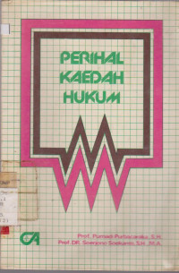 Image of PERIHAL KAEDAH HUKUM