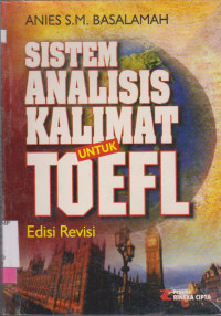 Image of SISTEM ANALISIS KALIMAT UNTUK TOEFL EDISI REVISI