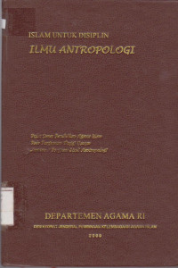 Image of ISLAM UNTUK DISIPLIN ILMU ANTROPOLOGI