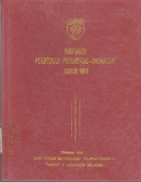 Image of HIMPUNAN PERATURAN PERUNDANG-UNDANGAN TAHUN 1998