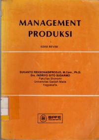 MANAGEMENT PRODUKSI