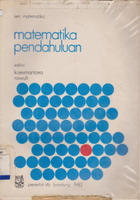 Image of MATEMATIKA PENDAHULUAN