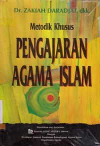 METODIK KHUSUS PENGAJARAN AGAMA ISLAM