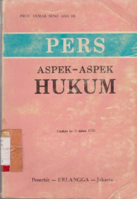 PERS ASPEK-ASPEK HUKUM