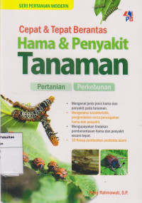 Image of cepat & tepat berantas hama & penyakit tanaman