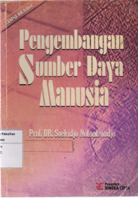 Image of Pengembangan sumber daya manusia