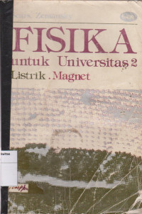 Image of Fisika untuk universutas (listrik dan maknet)