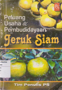 Image of Peluang usaha & pembudidayaan jeruk siam