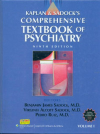 Comprehensive textbook of psychiatry