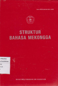 Image of Struktur bahasa mekongga