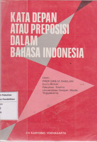 Image of Kata depan atau preposisi dalam bahasa Indonesia