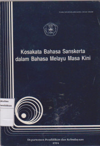 Image of kosakata bahasa sanskerta dalam bahasa melayu masa kini