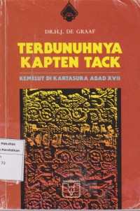 Image of Terbunuhnya kapten Tack: kemelut di Kartasura abad xvii