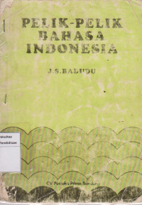 Image of Pelak-pelik bahasa Indonesia