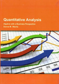Image of Quantitative Analysis: Algebra with a Business Perspective