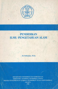 Image of Pendidikan Ilmu Pengetahuan Alam