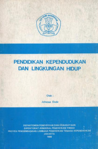Image of Pendidikan Kependudukan dan Lingkungan Hidup